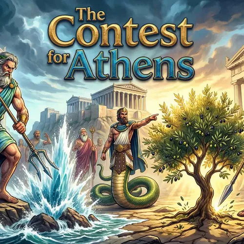 Athena vs Poseidon: The Contest for Athens Explained
