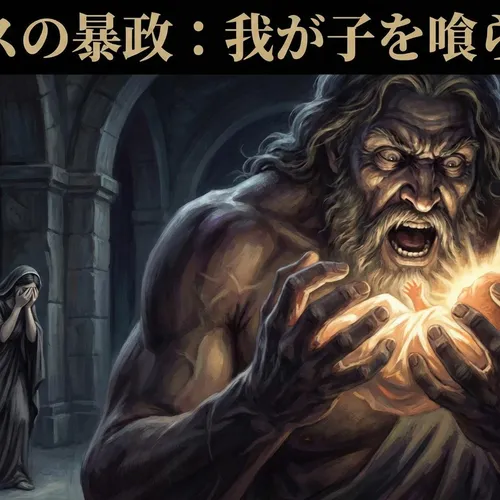 クロノスとは｜我が子を呑んだ神と、母レアがゼウスを救った策略