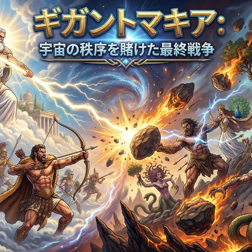 ギガントマキアとは｜神々と巨人族の最終戦争を原典から解説