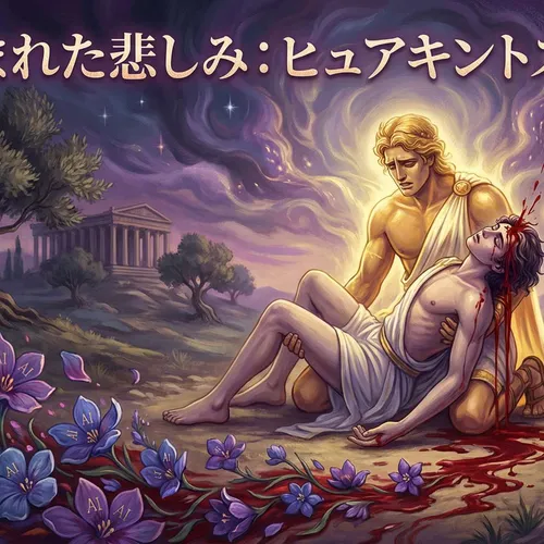 ヒュアキントスとは｜アポロンに愛された美少年の死と花への変身