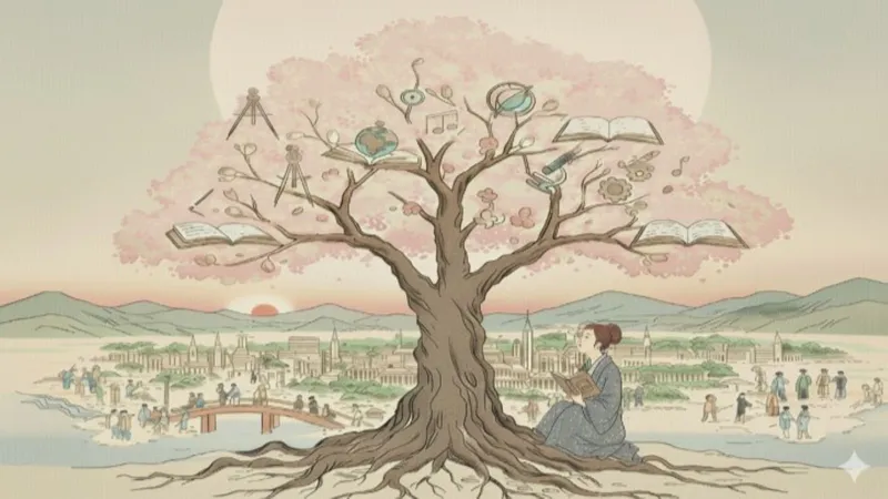 A photo representing learning and independence