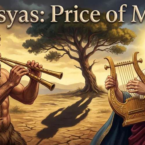 Marsyas: The Satyr Who Challenged Apollo and Was Flayed