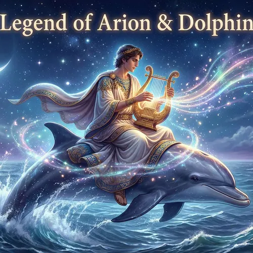 Arion and the Dolphin: The Musician Saved by the Sea