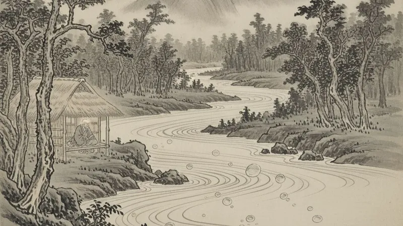 A photo representing impermanence and flow