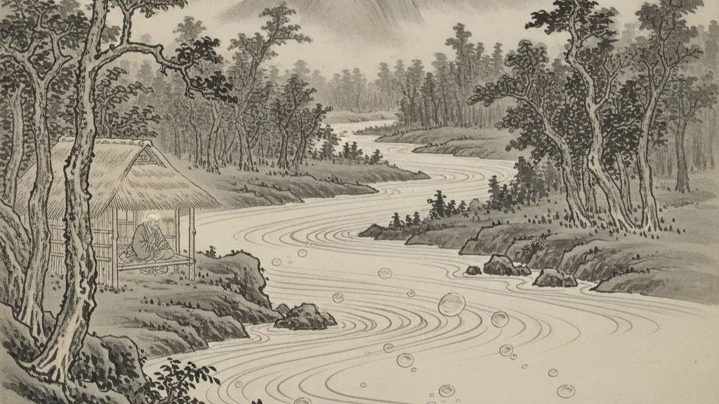 A photo representing impermanence and flow