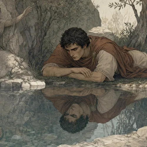Narcissus and Echo: The End of Two Unrequited Loves