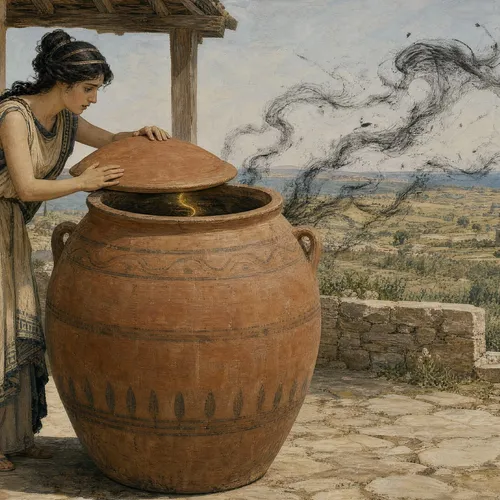 Why Was Hope Left in Pandora's Box?