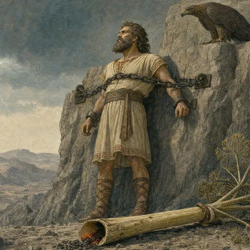 Why Did Prometheus Give Fire to Humanity—and Suffer Forever?
