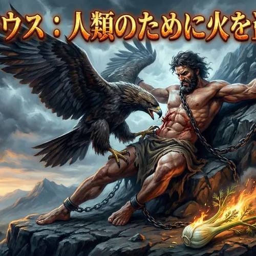 プロメテウスとは何の神か｜火を盗んだ罰と神話の全容を原典から解説