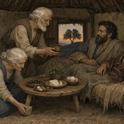 Why Did Baucis and Philemon Become Two Trees?