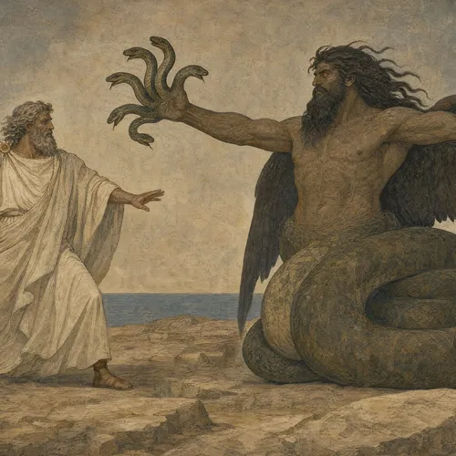 How Did Typhon Defeat Zeus—and Still Lose?