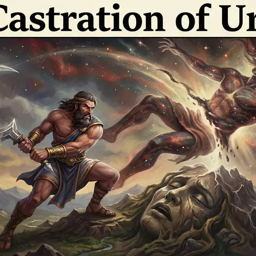 Uranus in Greek Mythology: The Castration That Began It All