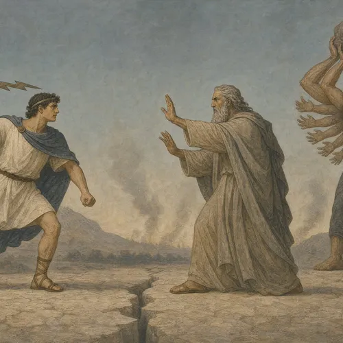 The Titanomachy: How Zeus Defeated His Father Cronus