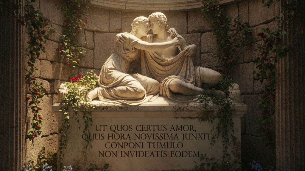 A photo representing ancient wisdom on love